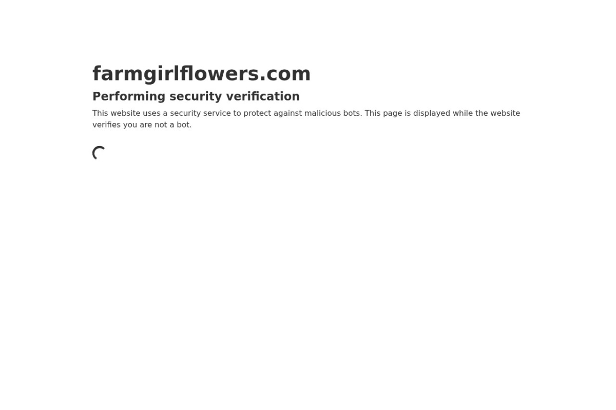 Screenshot of farmgirlflowers.com