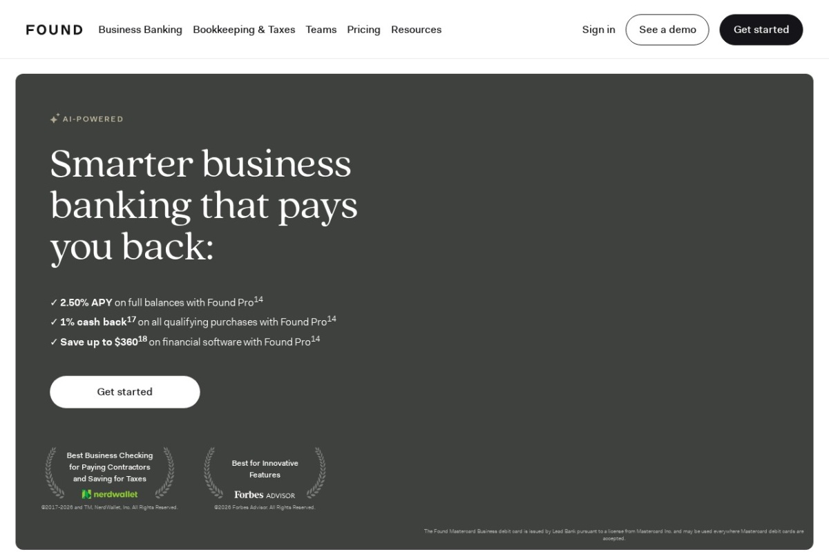 Screenshot of found.com