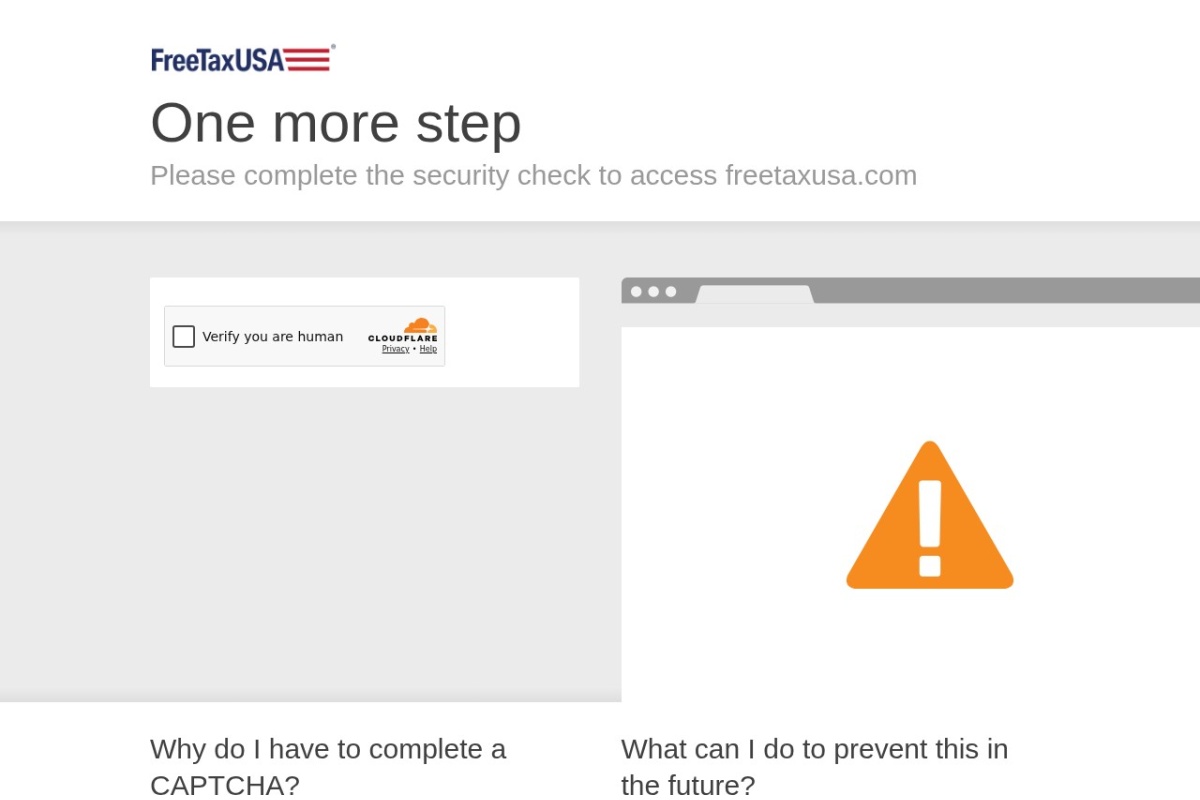 Screenshot of freetaxusa.com