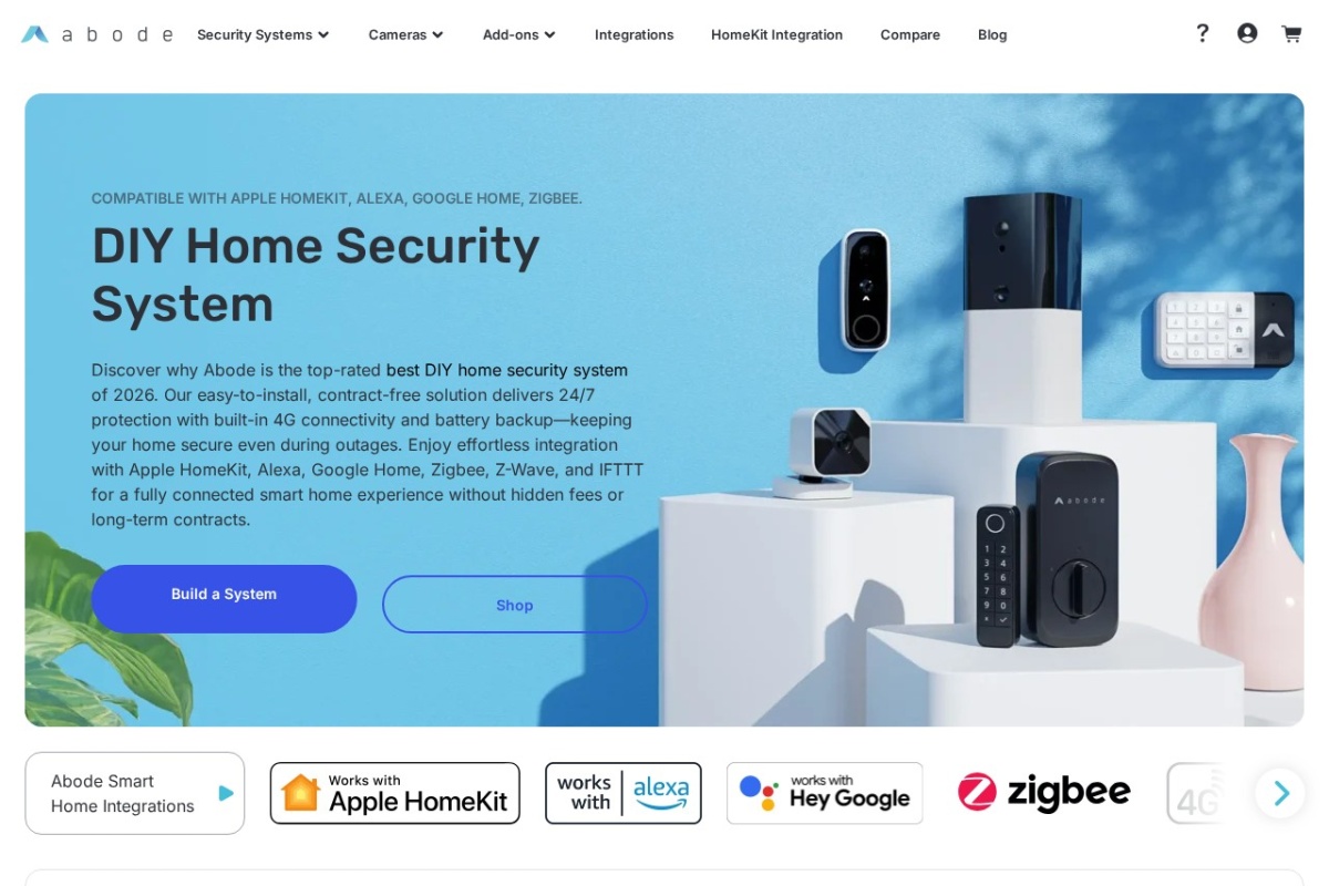 Screenshot of goabode.com