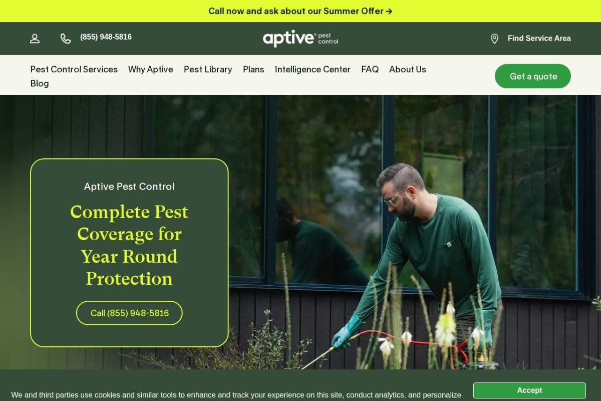 Screenshot of goaptive.com