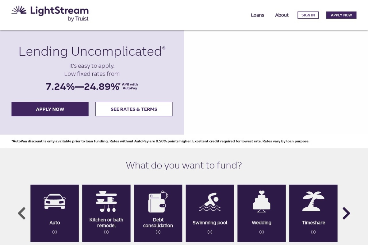 Screenshot of lightstream.com