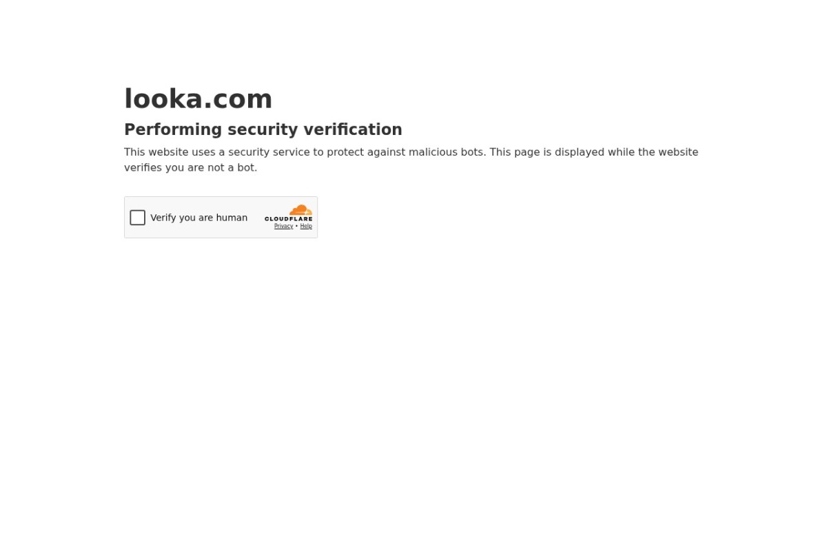 Screenshot of looka.com