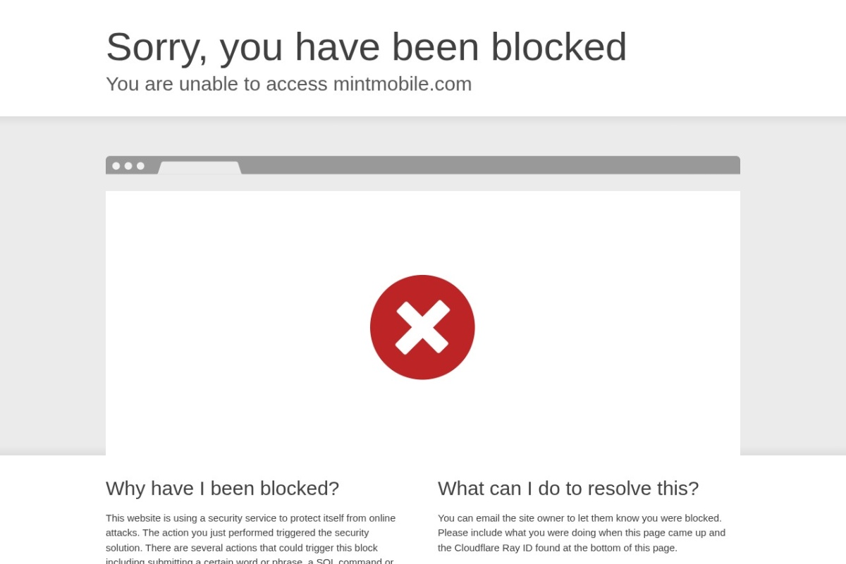 Screenshot of mintmobile.com