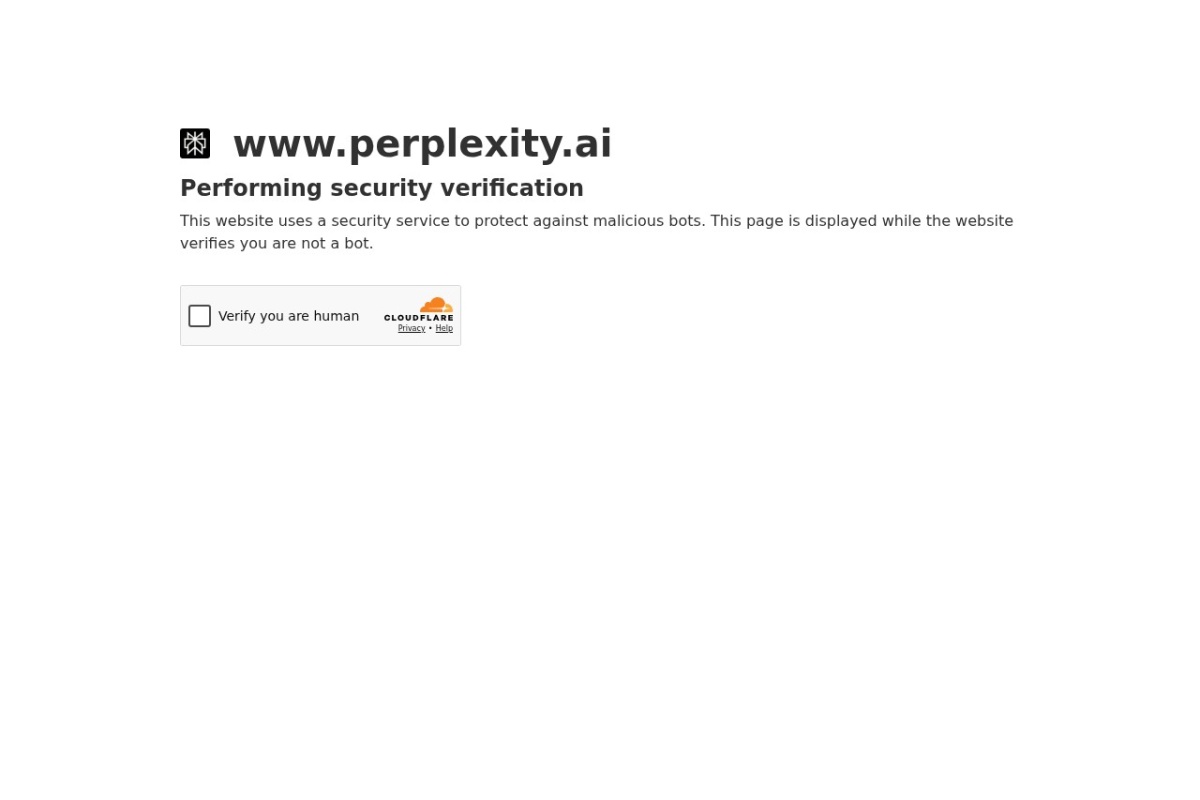 Screenshot of perplexity.ai